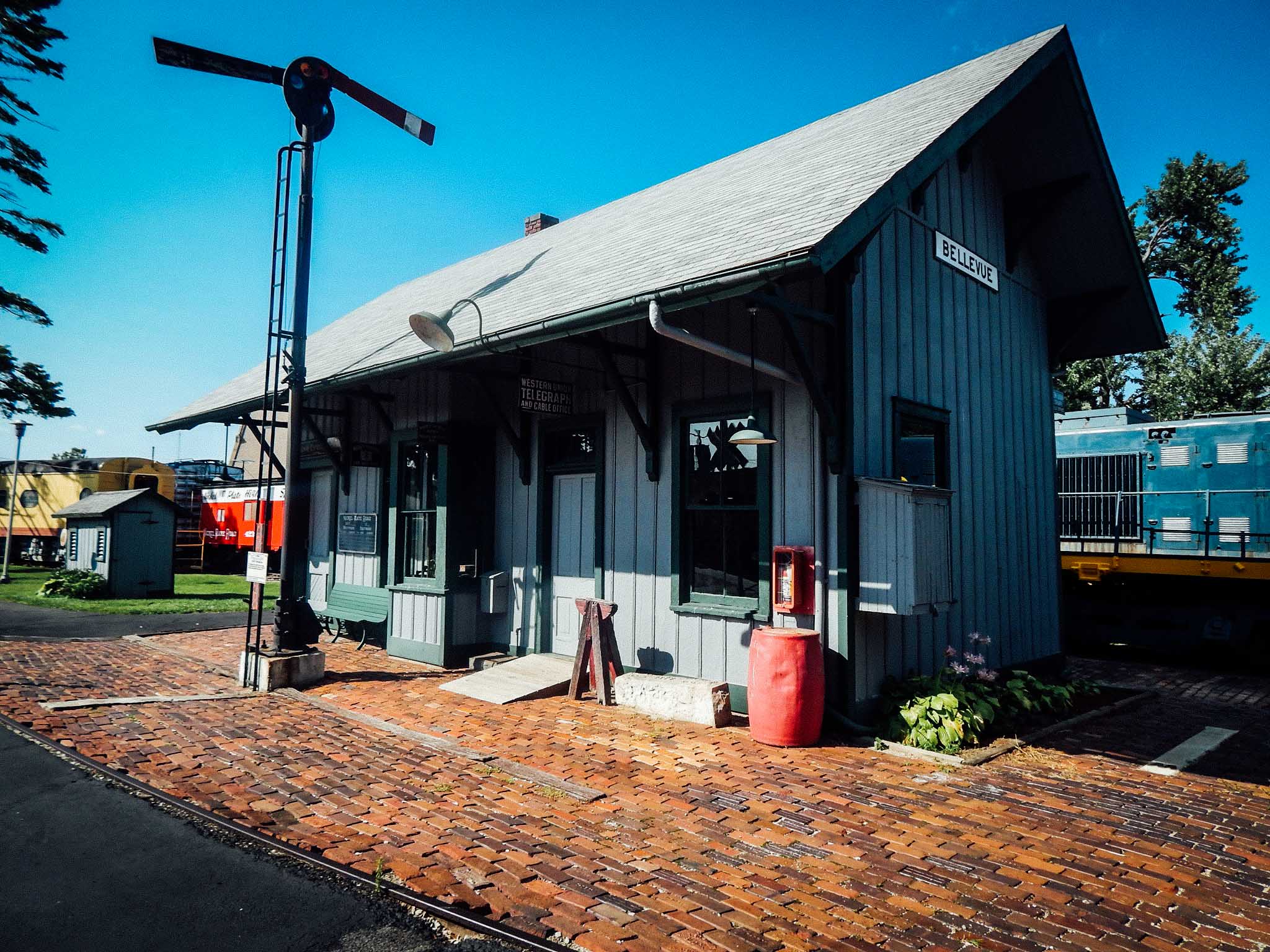 Mad River & NKP Railroad Museum Bellevue, Ohio